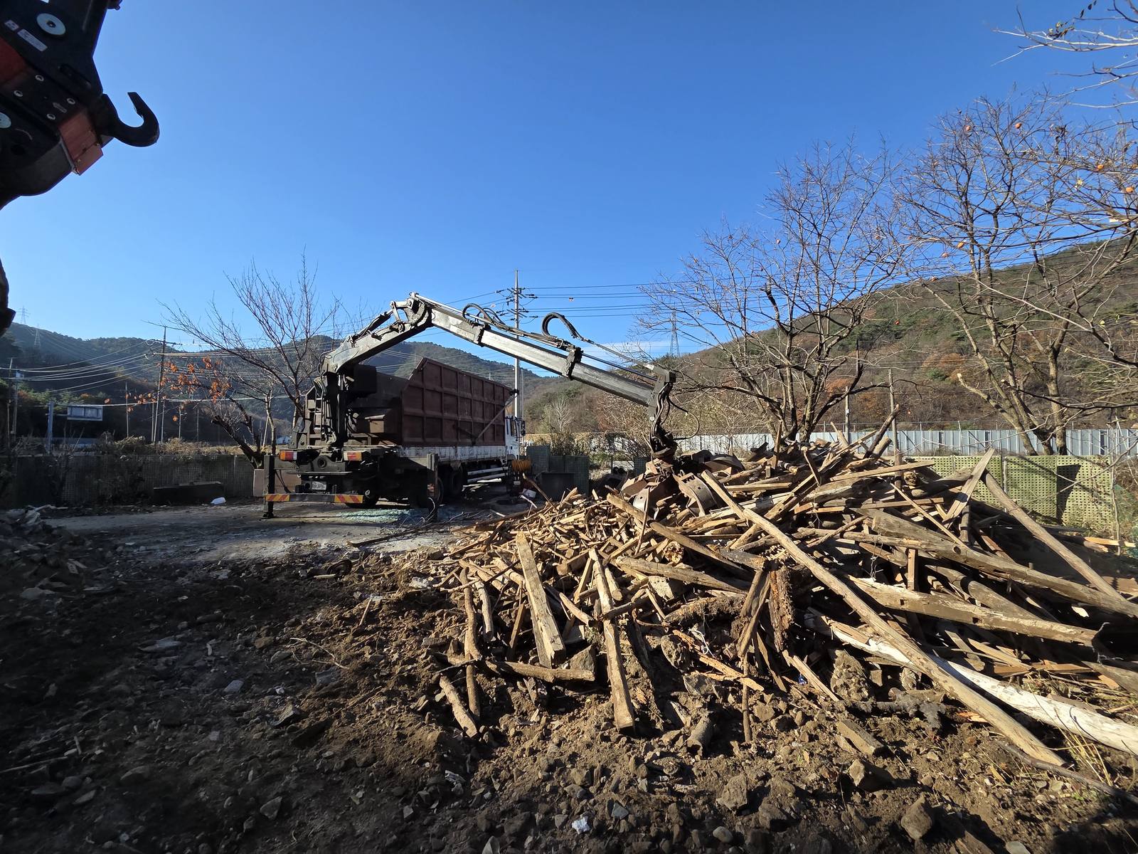 철거 현장